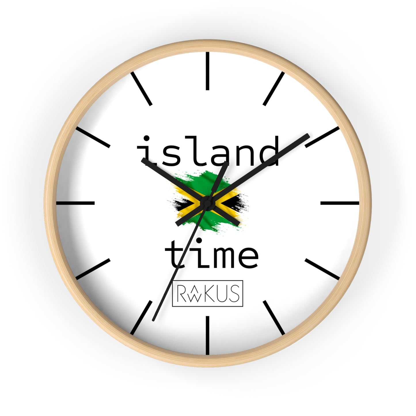 Island Time Wall Clock - Jamrock