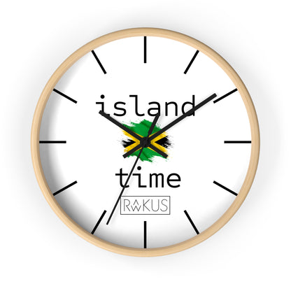 Island Time Wall Clock - Jamrock
