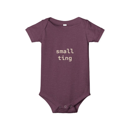Small Ting Short Sleeve Bodysuit