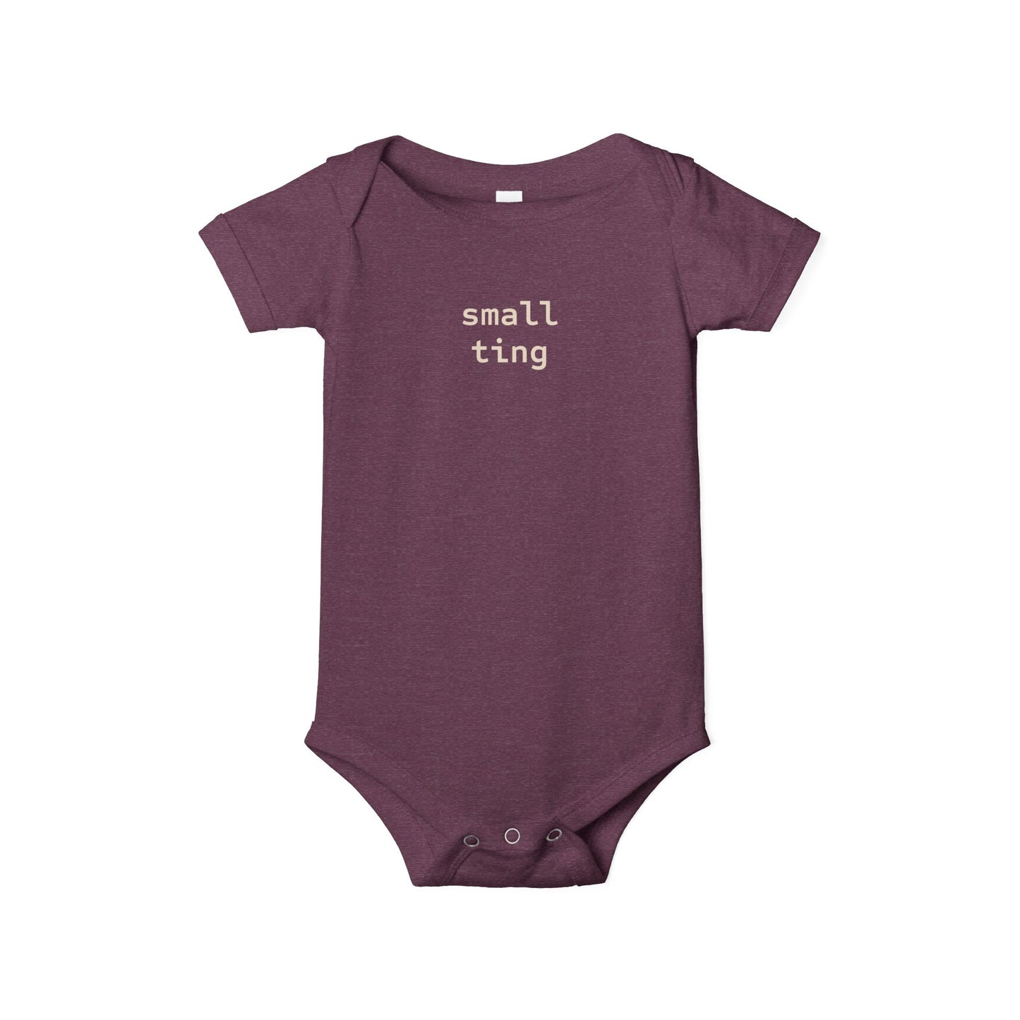 Small Ting Short Sleeve Bodysuit