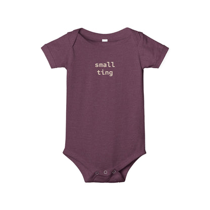 Small Ting Short Sleeve Bodysuit