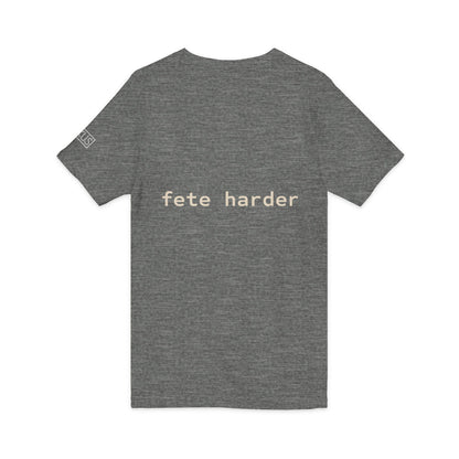 Fete Harder V-Neck Tee