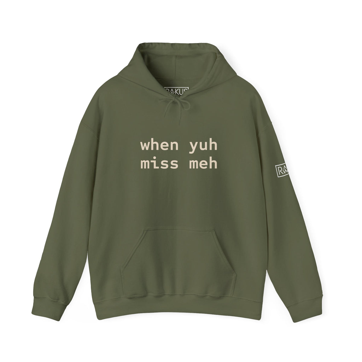 When yuh miss meh Hooded Sweatshirt