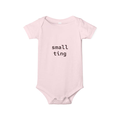 Small Ting Short Sleeve Bodysuit