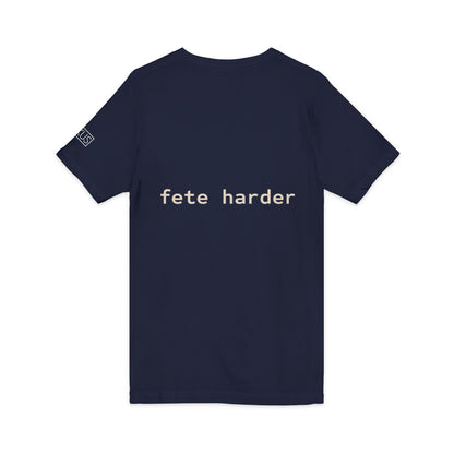 Fete Harder V-Neck Tee