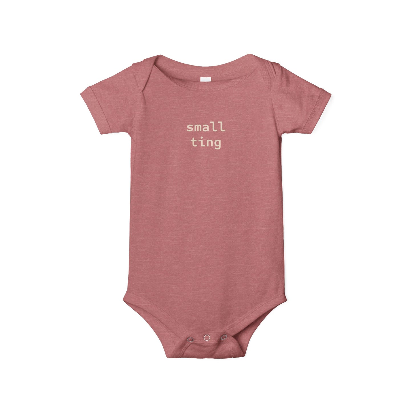 Small Ting Short Sleeve Bodysuit