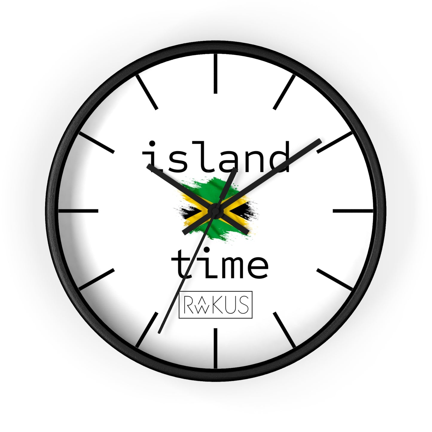 Island Time Wall Clock - Jamrock