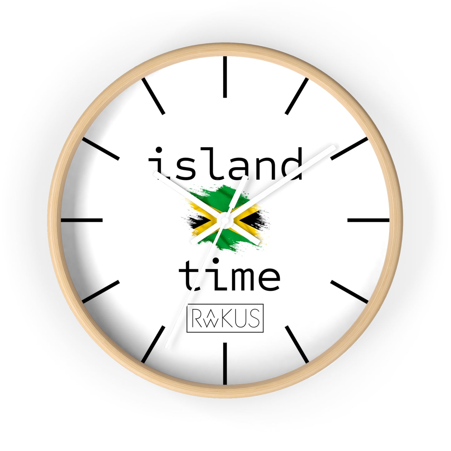 Island Time Wall Clock - Jamrock