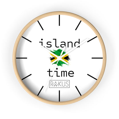 Island Time Wall Clock - Jamrock