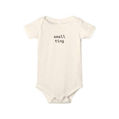 Small Ting Short Sleeve Bodysuit