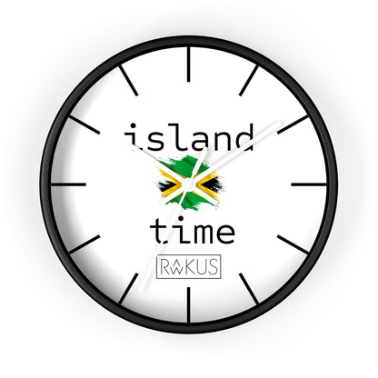 Island Time Wall Clock - Jamrock