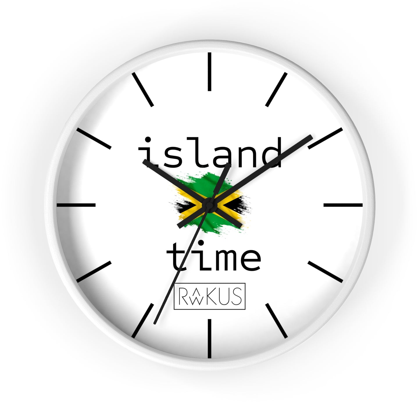 Island Time Wall Clock - Jamrock