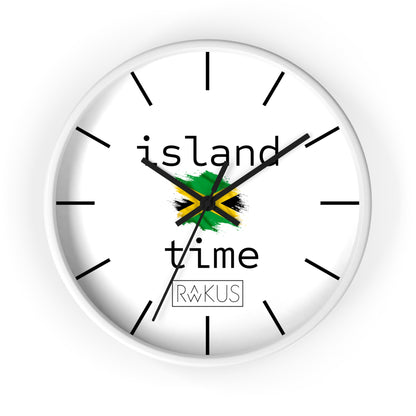 Island Time Wall Clock - Jamrock