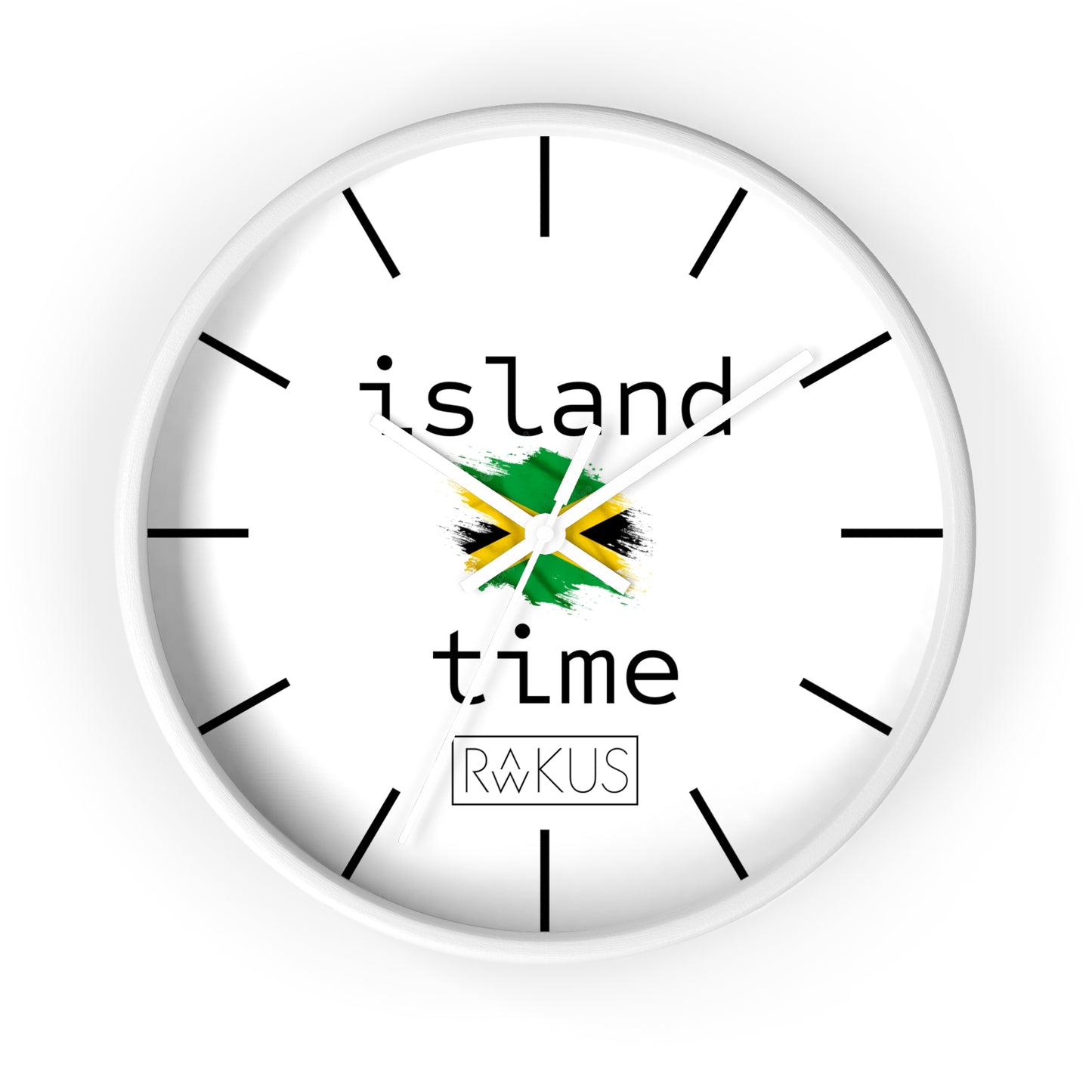 Island Time Wall Clock - Jamrock