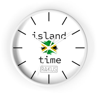 Island Time Wall Clock - Jamrock
