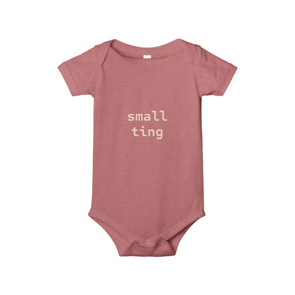 Small Ting Short Sleeve Bodysuit